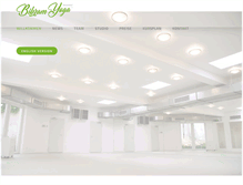 Tablet Screenshot of bikramyogaduesseldorf.com
